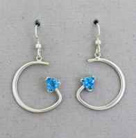 Joe Ebersol Jewelry - Earrings - 369 Blue Topaz
